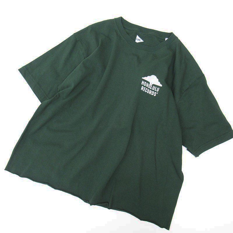 FUNG HONOLULU RECORDSカットオフTシャツ/GR04 【日本製】